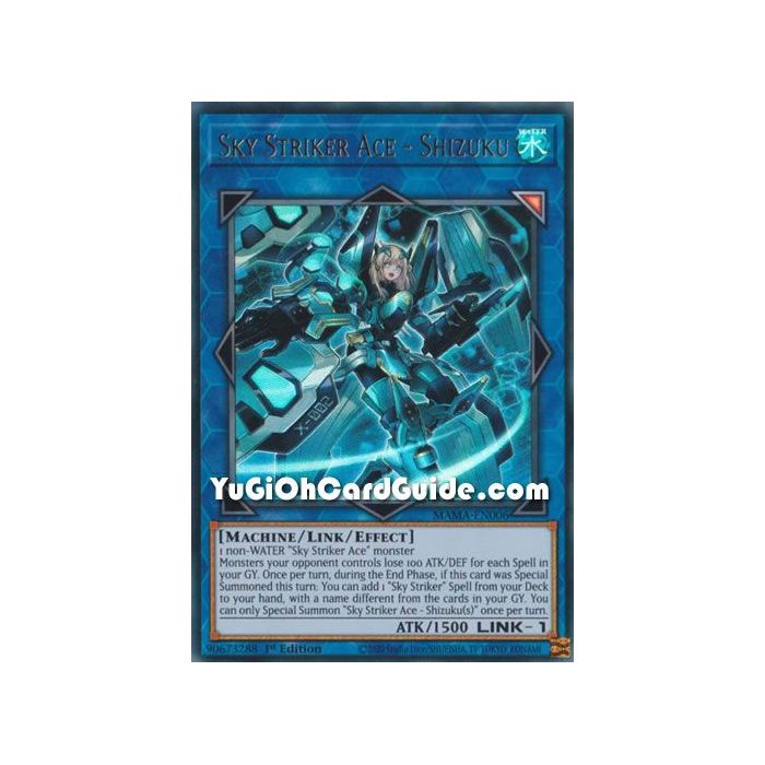 Sky Striker Ace Shizuku Ultra Rare