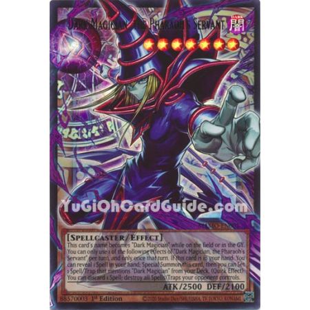 Dark Magician, the Pharaoh's Servant