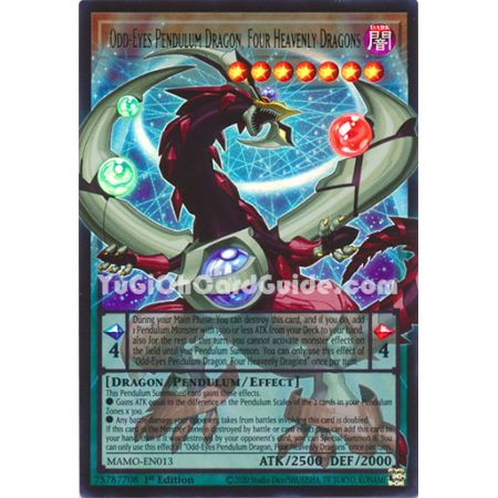 Odd-Eyes Pendulum Dragon, Four Heavenly Dragons