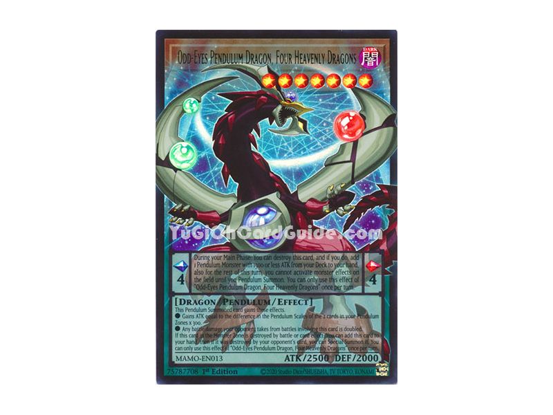 Odd-Eyes Pendulum Dragon, Four Heavenly Dragons
