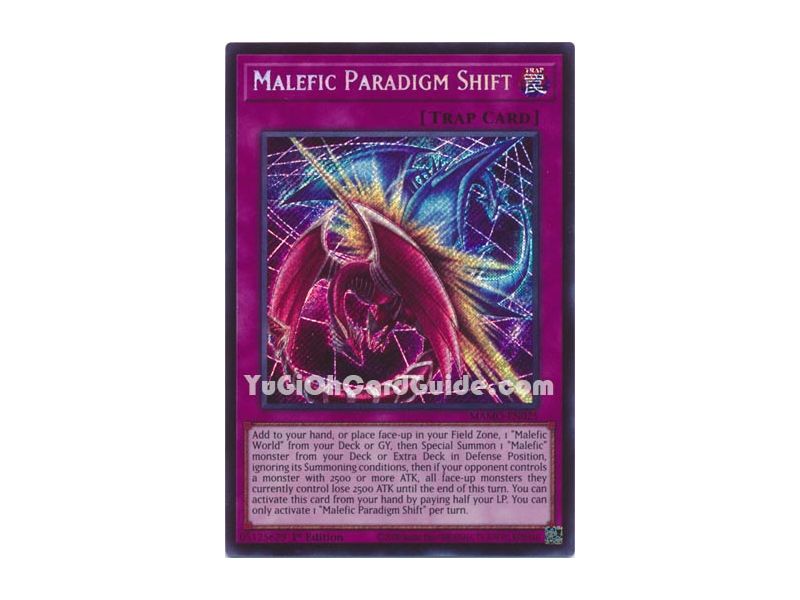 Malefic Paradigm Shift