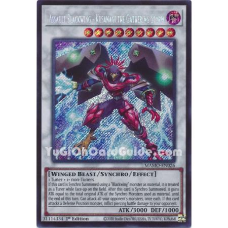 Assault Blackwing - Kusanagi the Gathering Storm