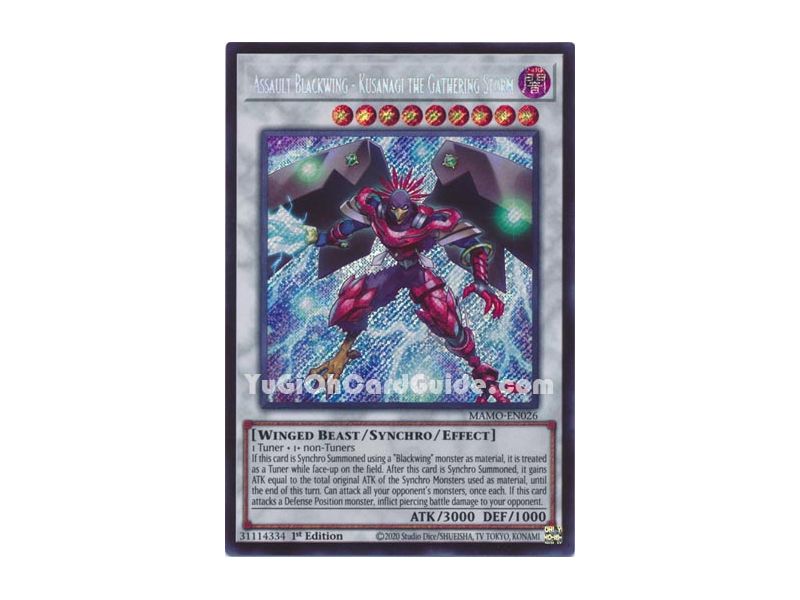 Assault Blackwing - Kusanagi the Gathering Storm