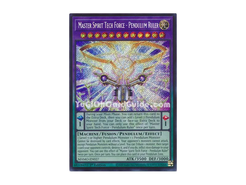 Master Spirit Tech Force - Pendulum Ruler