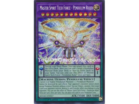 Master Spirit Tech Force - Pendulum Ruler