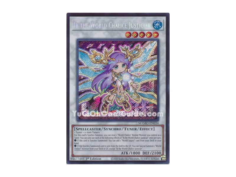 Ib the World Chalice Justiciar
