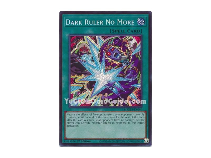 Dark Ruler No More