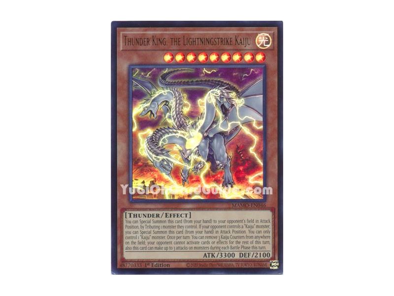 Thunder King, the Lightningstrike Kaiju