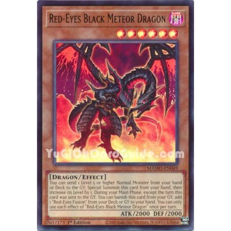 Red-Eyes Black Meteor Dragon