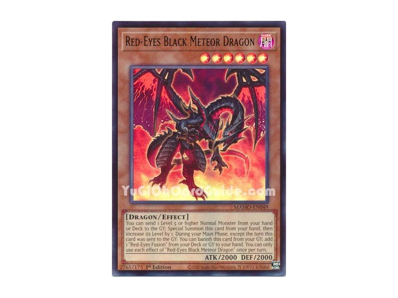 Red-Eyes Black Meteor Dragon