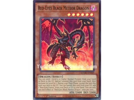 Red-Eyes Black Meteor Dragon