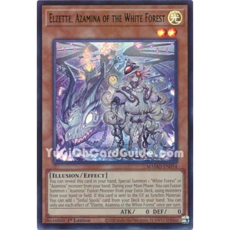 Elzette, Azamina of the White Forest