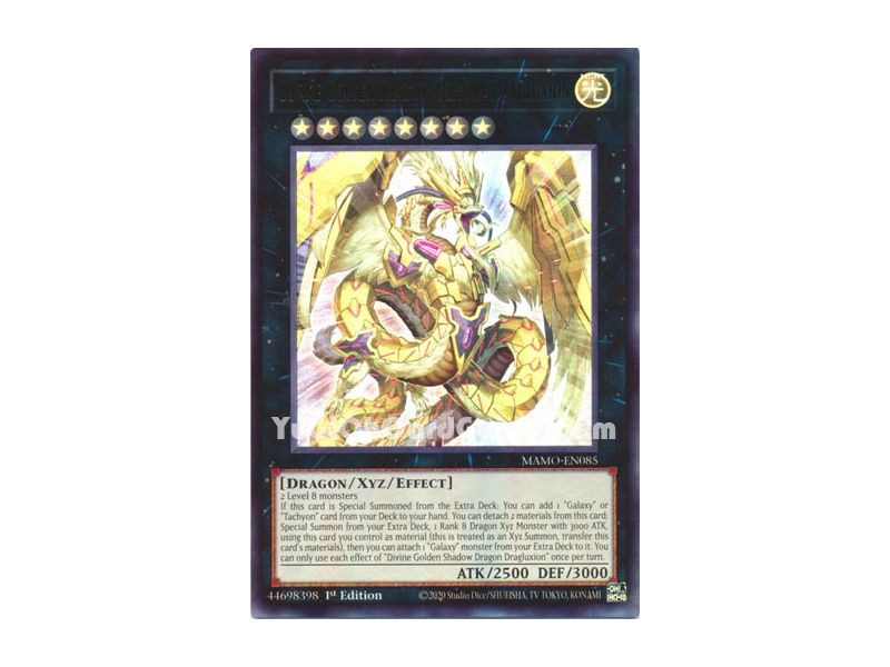 Divine Golden Shadow Dragon Dragluxion