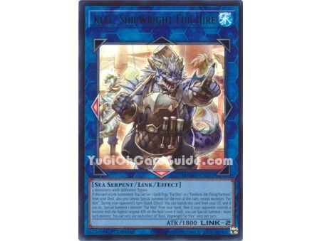 Keel, Shipwright Fur Hire