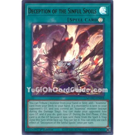 Deception of the Sinful Spoils