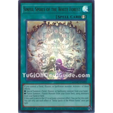 Sinful Spoils of the White Forest