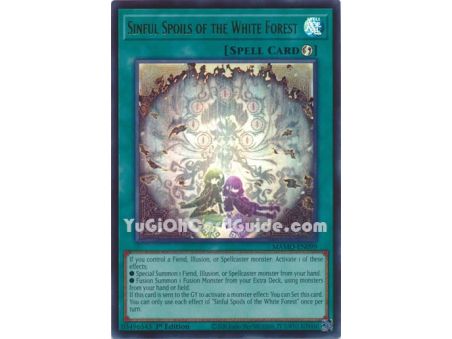Sinful Spoils of the White Forest