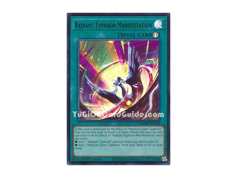 Radiant Typhoon Manifestation