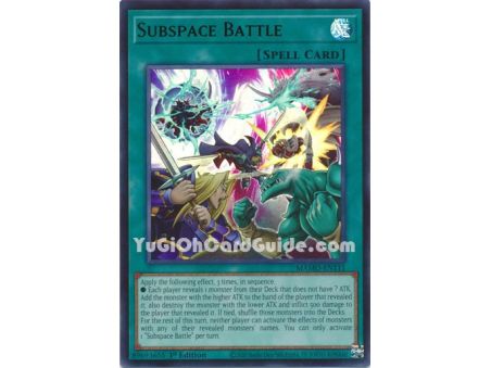 Subspace Battle
