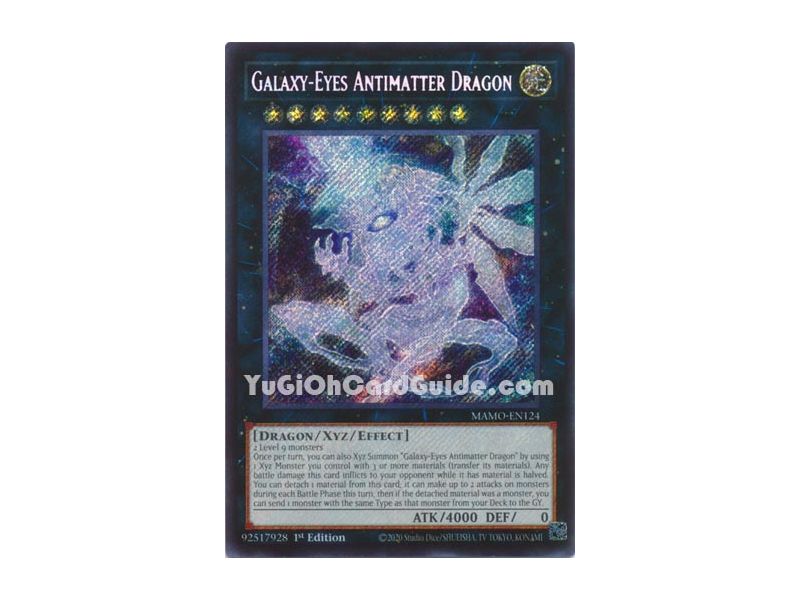 Galaxy-Eyes Antimatter Dragon