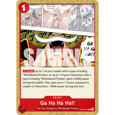 Ga Ha Ha Ha!! C