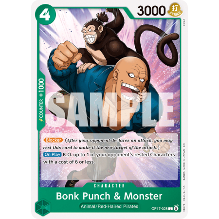 Bonk Punch & Monster C