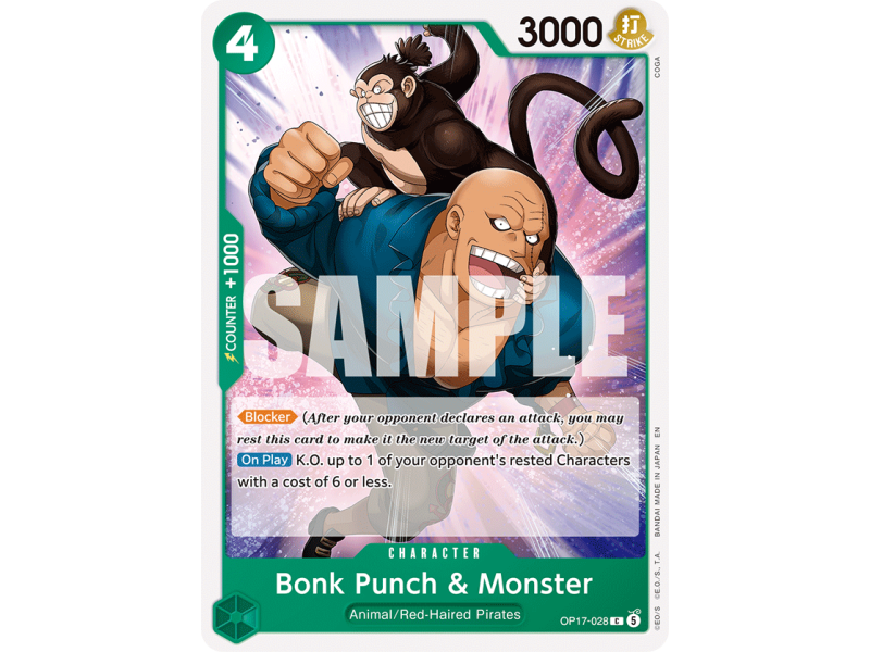 Bonk Punch & Monster C
