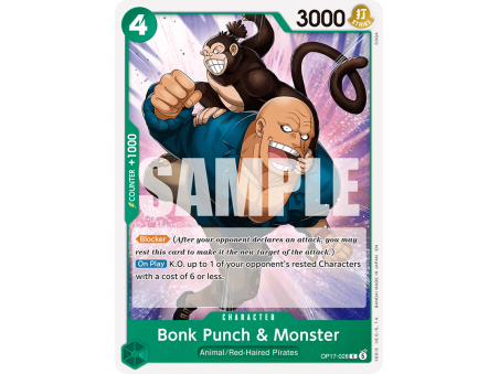 Bonk Punch & Monster C