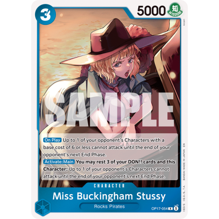 Miss Buckingham Stussy R