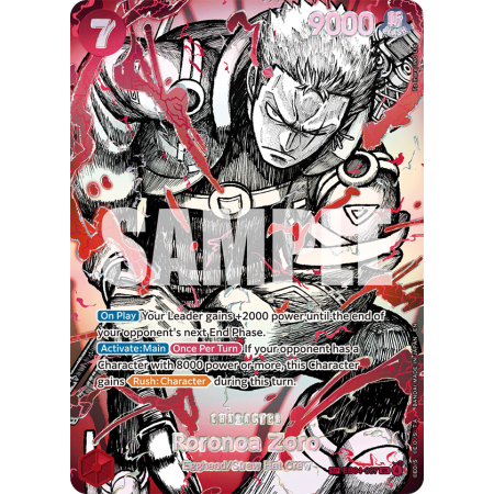 Roronoa Zoro SP CARD P2