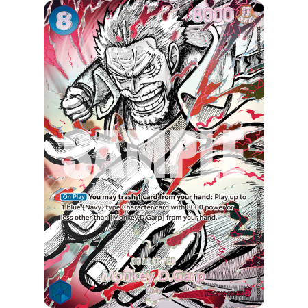 Monkey.D.Garp SP CARD P2