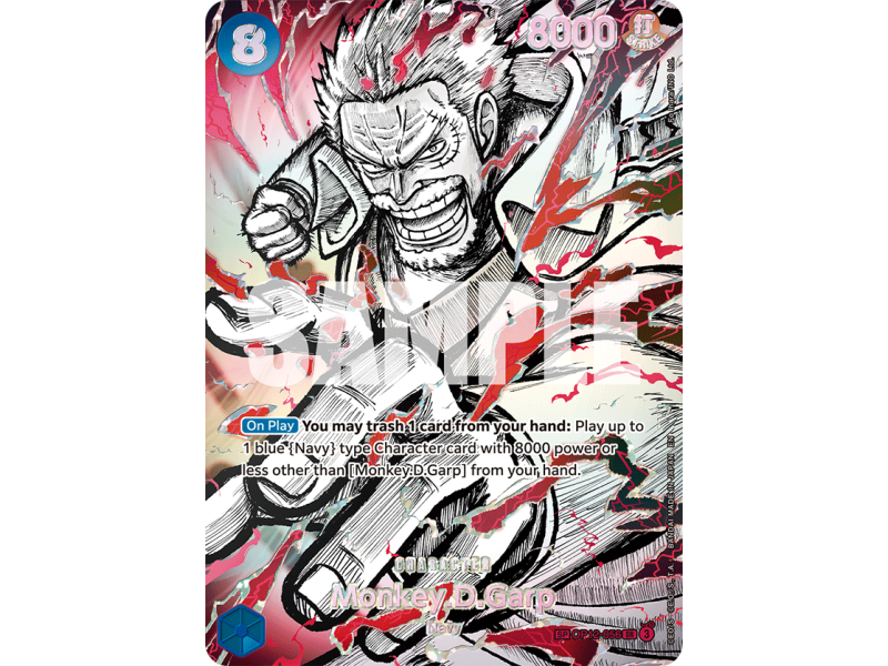 Monkey.D.Garp SP CARD P2