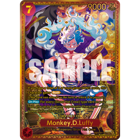 Monkey.D.Luffy SP CARD P1