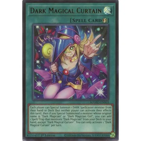 Dark Magical Curtain MAMO-003 | Magnificent Monsters | ProCards México