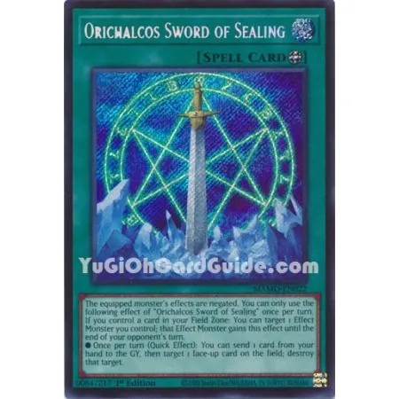 Orichalcos Sword of Sealing