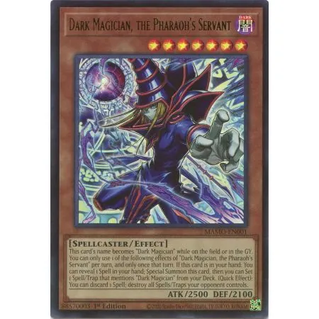 Dark Magician, the Pharaoh's Servant MAMO-001 | Magnificent Monsters | ProCards México