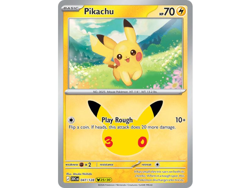 Pikachu (Pikachu Rare)