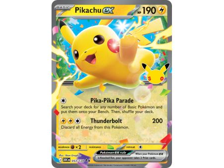 Pikachu ex (Double Rare)