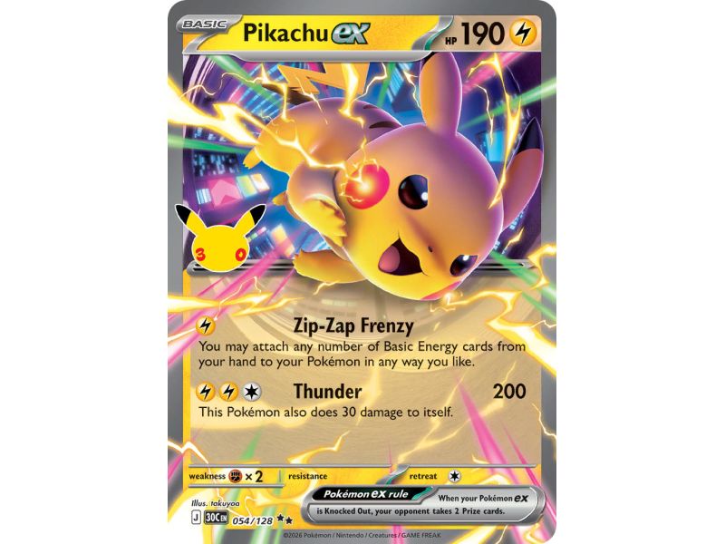 Pikachu ex (Double Rare)
