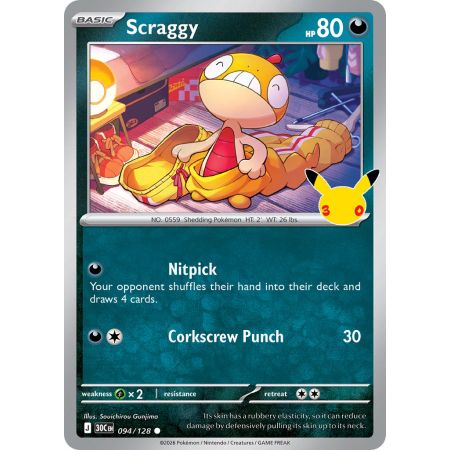 Scraggy (Common)