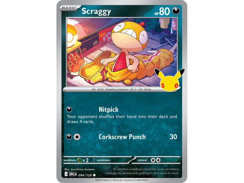 Scraggy (Common)