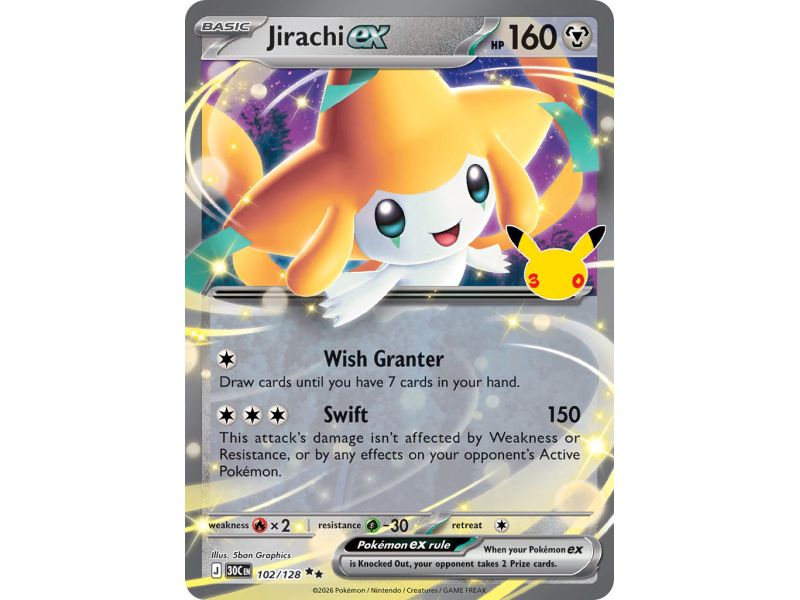 Jirachi ex (Double Rare)