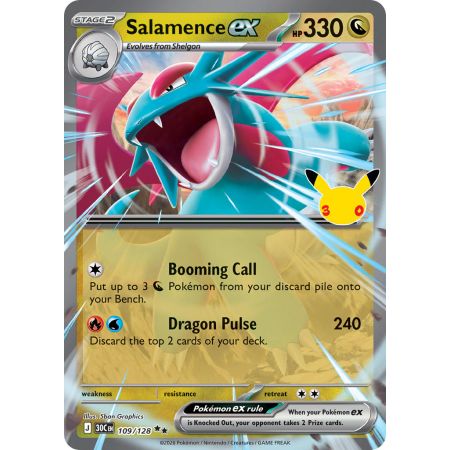 Salamence ex (Double Rare)