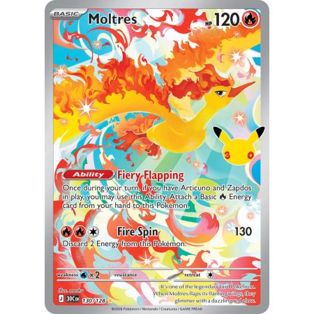 Moltres (Illustration Rare)