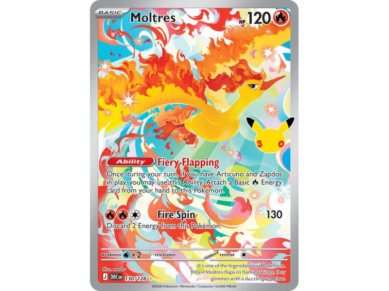 Moltres (Illustration Rare)