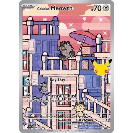 Galarian Meowth (Illustration Rare)
