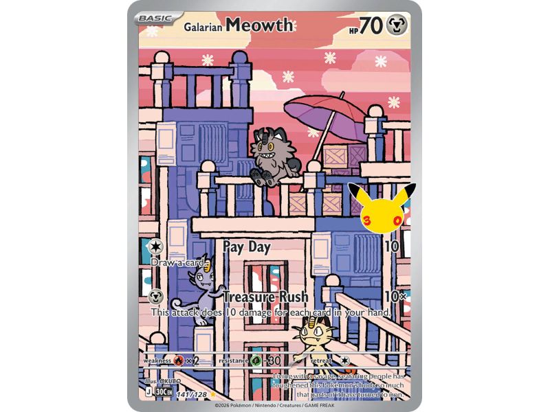 Galarian Meowth (Illustration Rare)