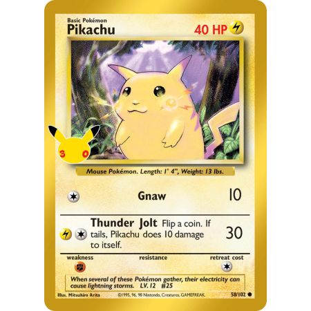 Pikachu (Common) - Classic Collection