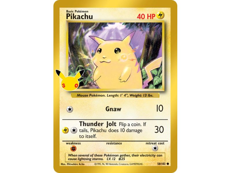 Pikachu (Common) - Classic Collection