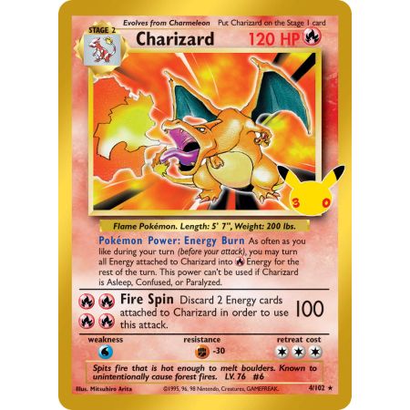 Charizard (Rare Holo) - Classic Collection